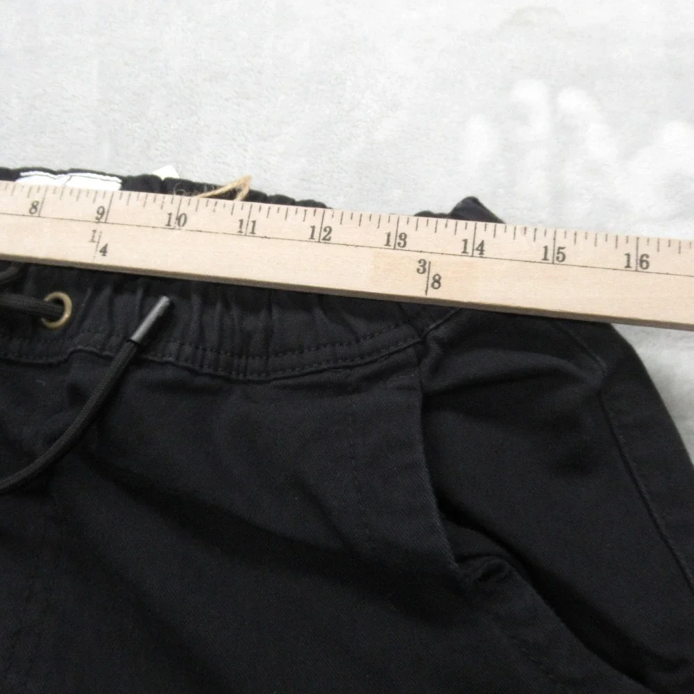 Kuwalla Tee‎ Pants Mens Small Black Drawstring Waist Combat Fit Jogger 29x26 NEW